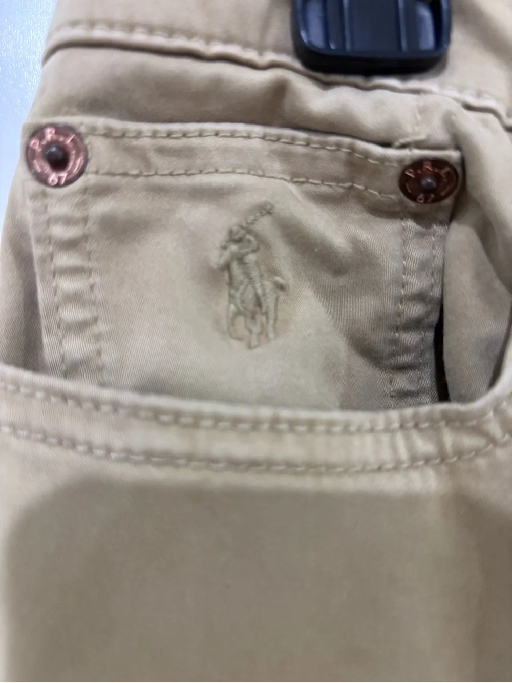 Ralph Lauren Polo Khaki Straight-Leg Pants